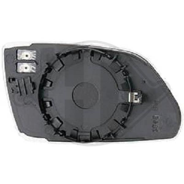 Spiegelglas Aussenspiegel Links Diederichs 7831227 FÜR Skoda VW-image