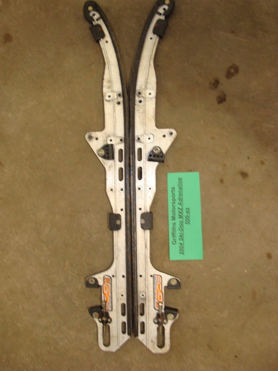2004 SKI-DOO 600 Adrenaline REV 500SS MXZ skid slide rails hyfax