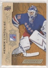 2018-19 Upper Deck Engrained 100/299 Henrik Lundqvist #30 HOF 2r5