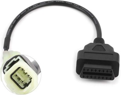 OBD2 Kabelstecker, 4 Pin Diagnosekabel Adapter, OBDII Adapter Stecker Sc