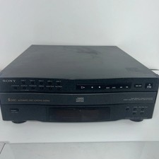 Sony CDP-C322M 5 Disc Carousel CD Player Deck...