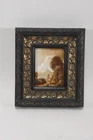 Q99L08- Small Landscape Painting Indistinctly Signed