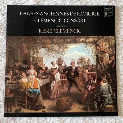 TAS  HARMONIA MUNDI  HM 1003     DANSES ANCIENNES DE HONGRIE,  RENE CLEMENCIC