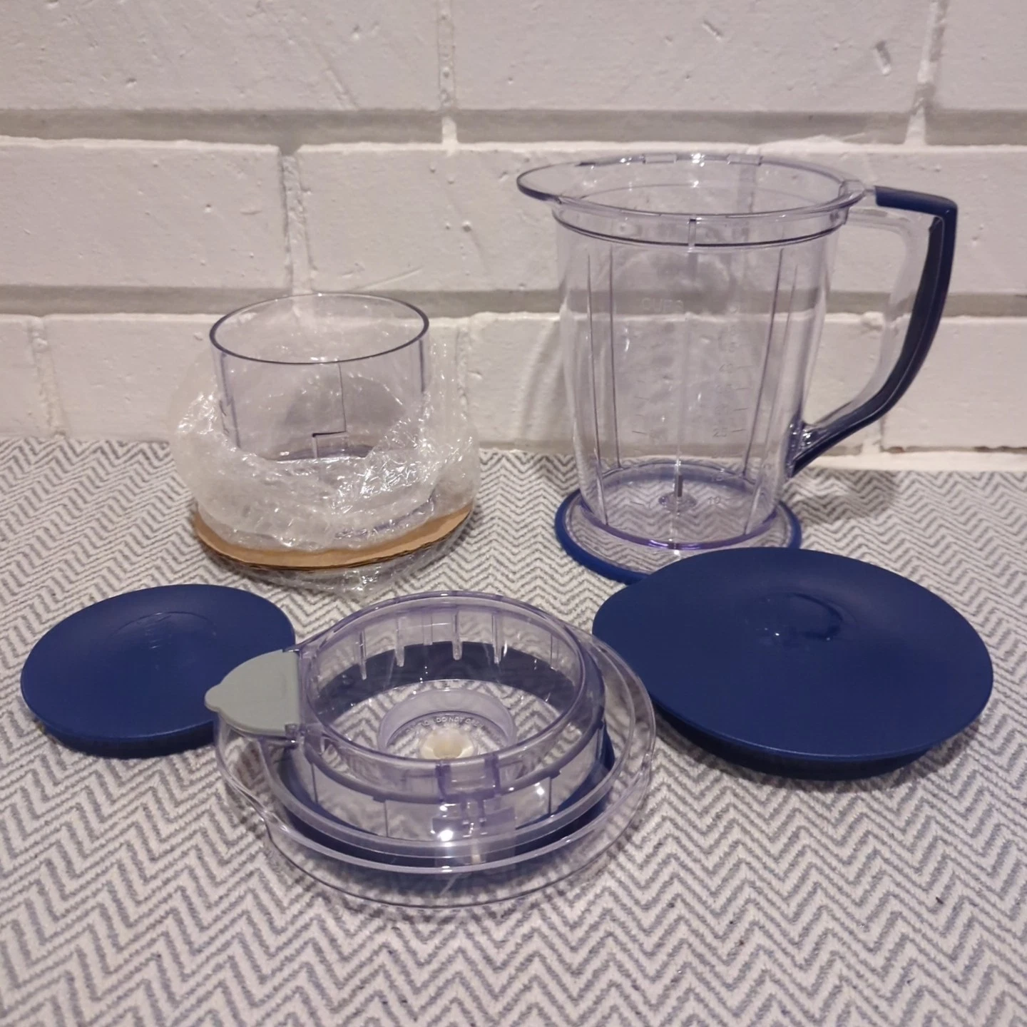 Ninja Original Blender Pitcher & Food Processor with Lid In Blue