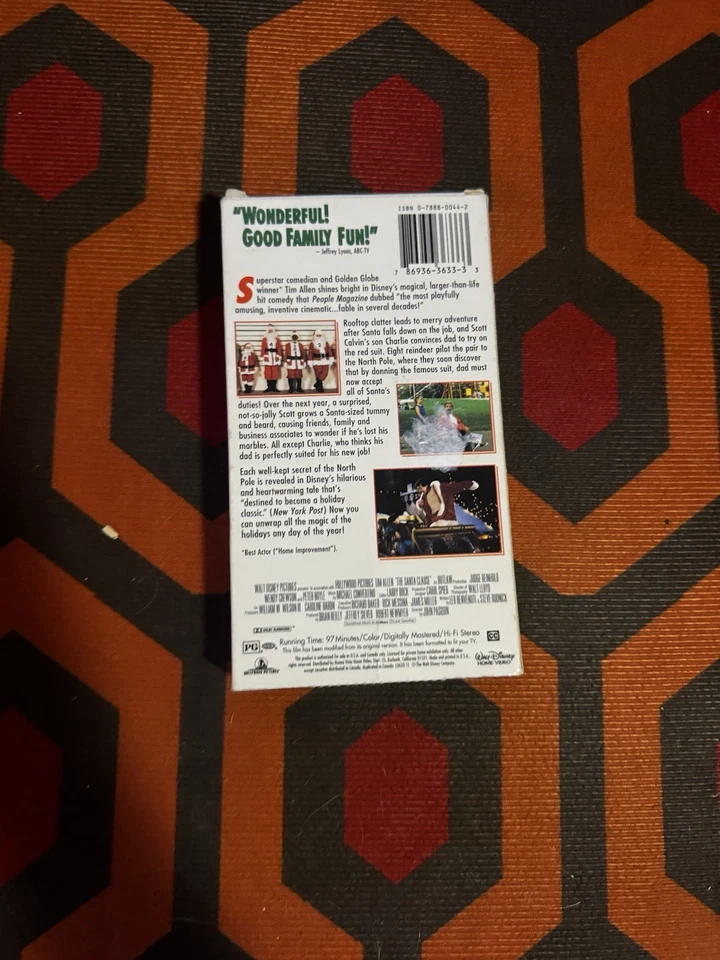 The Santa Claus Tim Allen Disney Vhs - Image 2 of 4