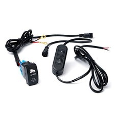 Wiring Harness with 2 Switches for Rear LED Strobe Chase Light Bars