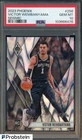 2023 Panini Phoenix Seismic #256 Victor Wembanyama RC Rookie 31/125 PSA 10