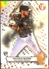 2023 Topps Pristine Refractors #225 Matthew Batten RC San Diego Padres