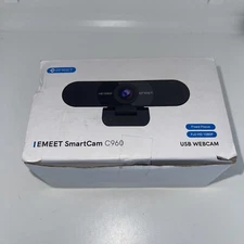 EMEET C960 HD USB Webcam 1080P 30FPS Web Camera W/Microphone Black