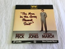 The Man In The Gray Flannel Suit Widescreen 2 Laserdiscs 1956 Gregory Peck Jones