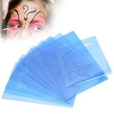 Face Painting Template Stencils 12Pcs Reusable Face Paint Stencils Easy Face ...