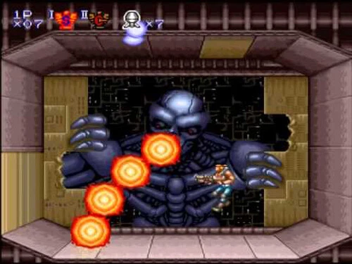 Contra Spirits The Alien Wars Nintendo Super Famicom SNES Japanese ver Tested - Image 4 of 4