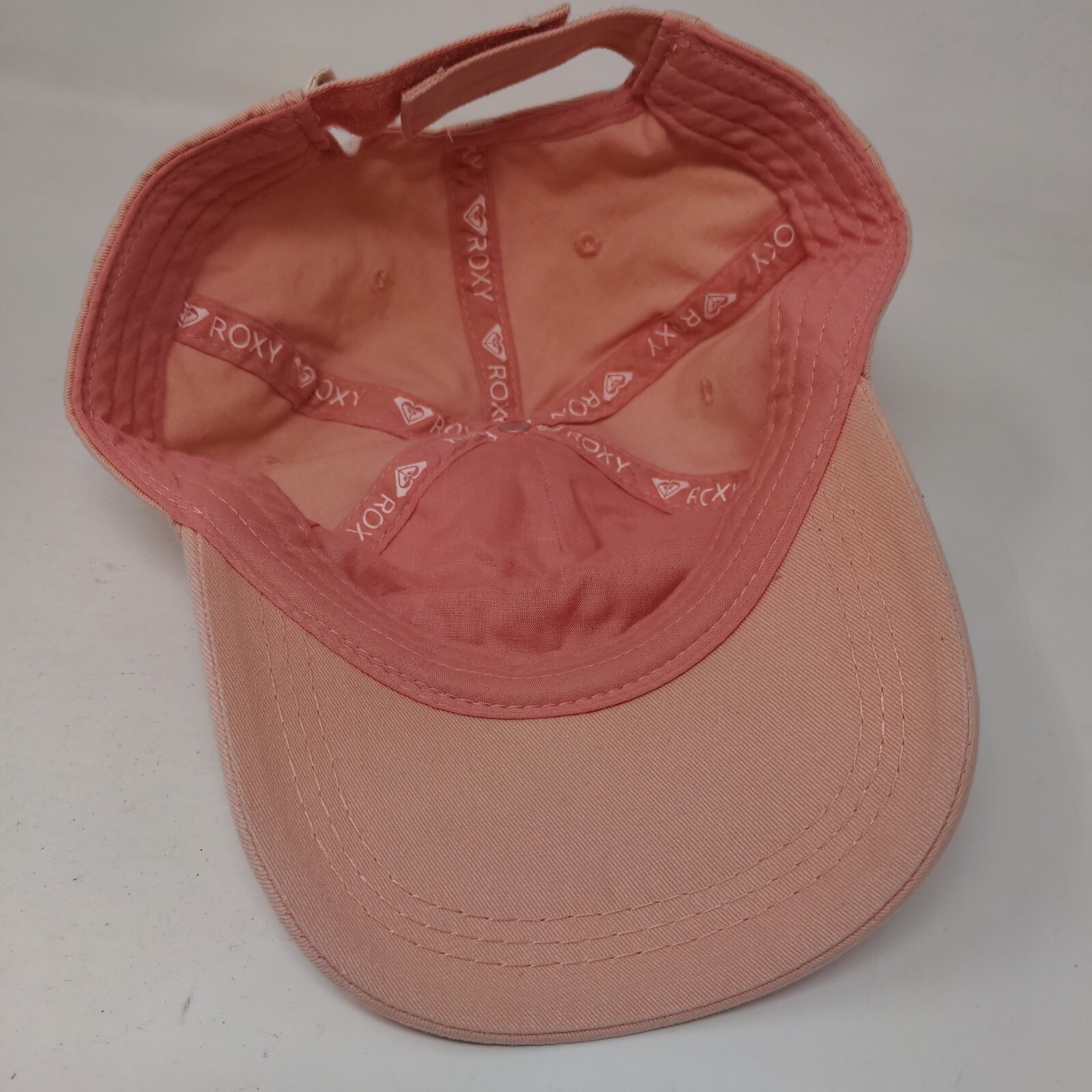 Roxy Strapback Hat Pink One Size Embroidered Adju… - image 6