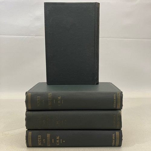 3 Bible Commentaries in 4 Volumes by C H Mackintosh Loizeaux Brothers VTG HC - Picture 8 of 14