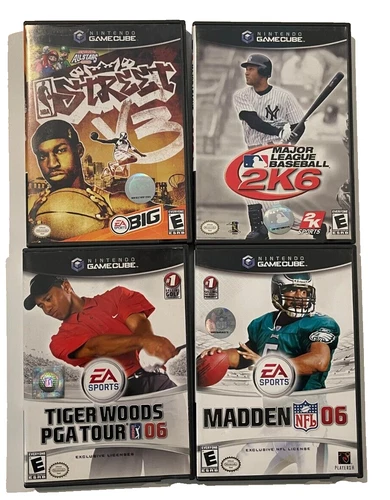 Gamecube Games Lot: 2006 Ultimate Sports Bundle