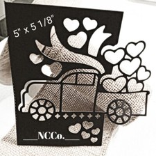 Valentine's Die Cut, Cutting Die, Scrapbooking, Card Making, Handmade Cards