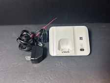VTECH Cordless Phone Charging Cradle Dock White CS6519-17..Tested 