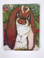VTG Leo The Lop Puzzle 1983 Stephen Cosgrove Robin James Serendipity Book - New 