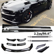 Front Bumper Spoiler Body Kit Side Skirtstrut For Chevrolet Camaro Lt Ss Rs Front Bumper Spoiler Body Kit Side Skirtstrut For Chevrolet Camaro Lt Ss Rs
