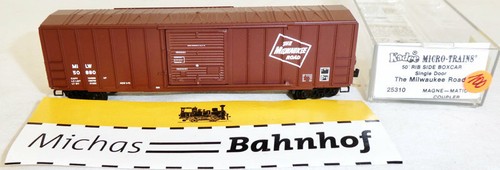 MILW 50880 50' Rib Box Car Single Door Micro Trains Line 25310 N 1:160 J100 å | Zustand: Gebraucht