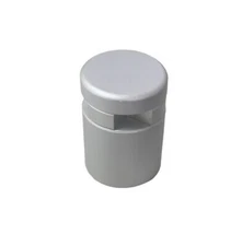 4PK Side Clamp 4 Way Sign Standoff 1x1.4" Edge Grip Standoff Acrylic Glass Panel