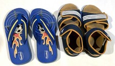 2er Pack --> ADIDAS Kindersandale AKWAH IV Gr.34 + 1 Paar fashy Badelatschen 34