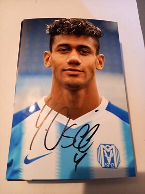 Signiertes Foto Yannick Osee SV Meppen NEU 
