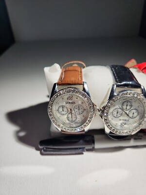 Strada Womens Embossed Watches Set Of 3 | eBay
