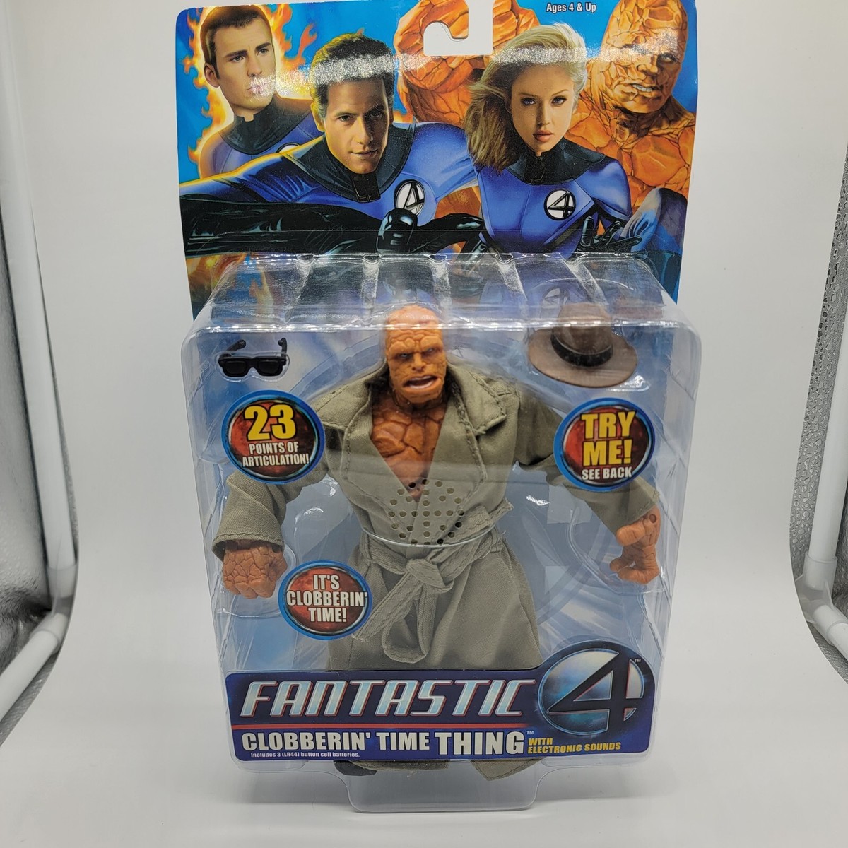 Marvel Fantastic Four Series - Clobberin' Time Thing - Toy Biz