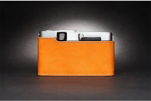 New Handmade Olympus PEN FT FV Leather Half Case Camera Retro Cover Insert Gift - Picture 10 of 20