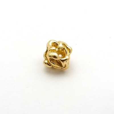 Trollbeads Gebräu des Moores 18k Gold Bead Charm Soren Nielsen Neu Taube00068