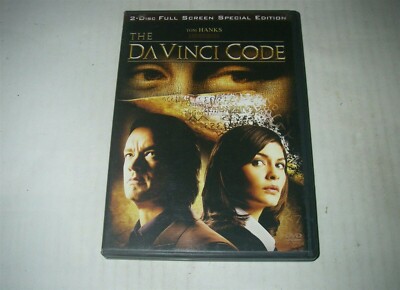 THE DAVINCI CODE 2 DISC FULL SCREEN EDITION DVD MOVIE B1489