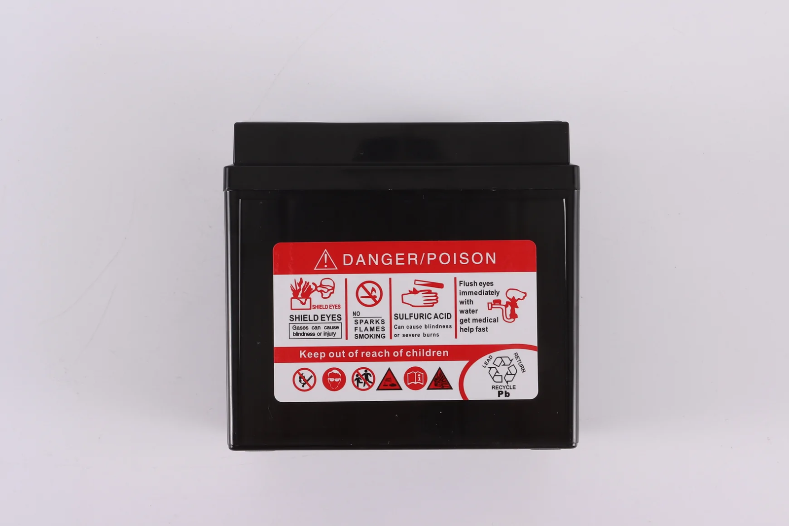 Batterie 12V 7Ah - Pour Quad, Dirt Bike, Scooter, Buggy - BLYGO - Sans Entretien