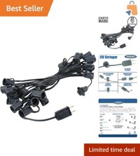 Versatile Indoor/Outdoor 25 Ft String Light Set - Enhance Your Decor Elegantly