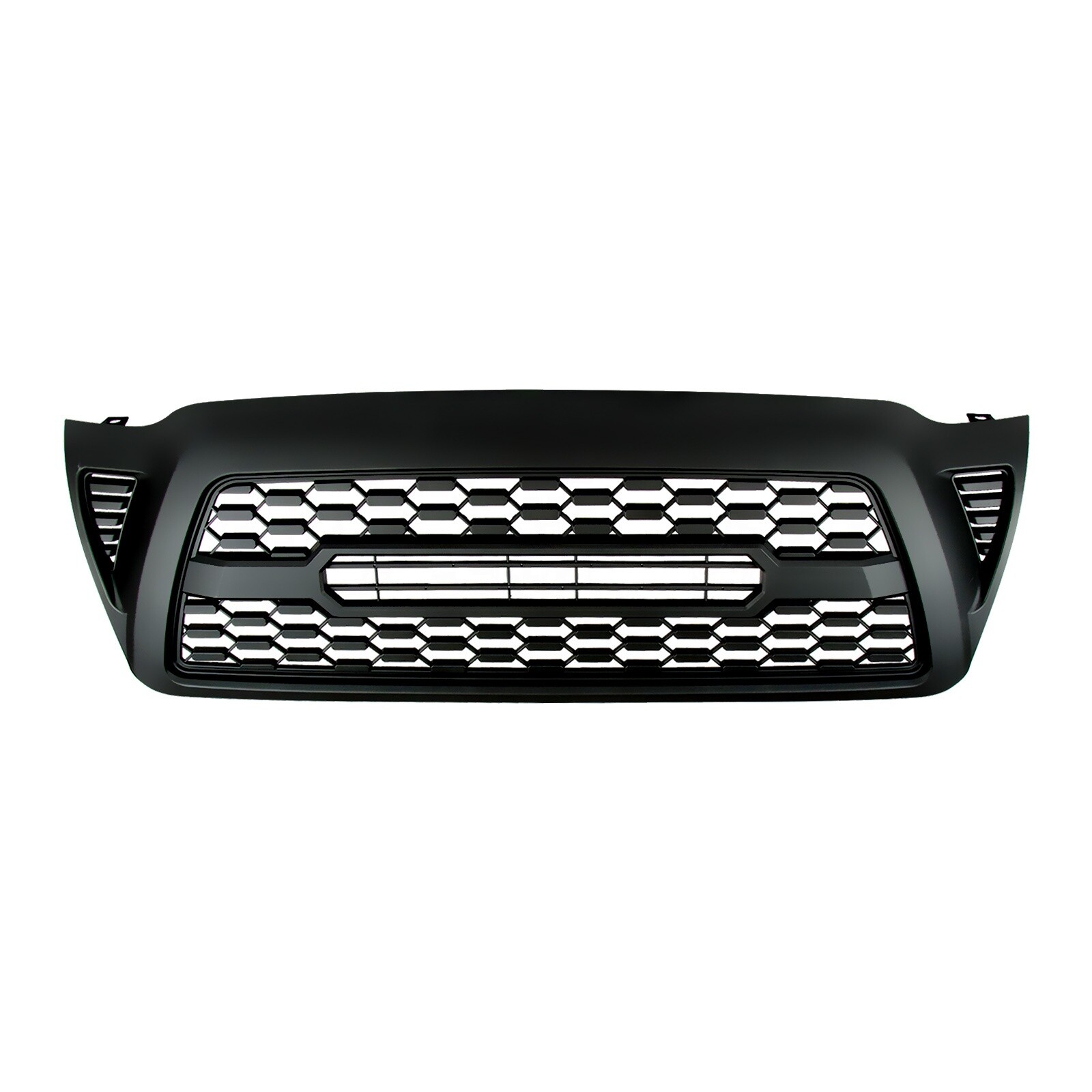 Front Grille for 2005 2006 2007 2008 2009 2010 2011 Toyota Tacoma Gloss Black