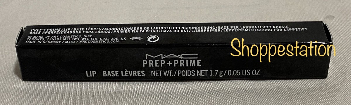 m.a.c prep prime lip primer kohl's MAC + Base Full Size 1.7g / .05oz New In Box Molecular mechanism diagram of