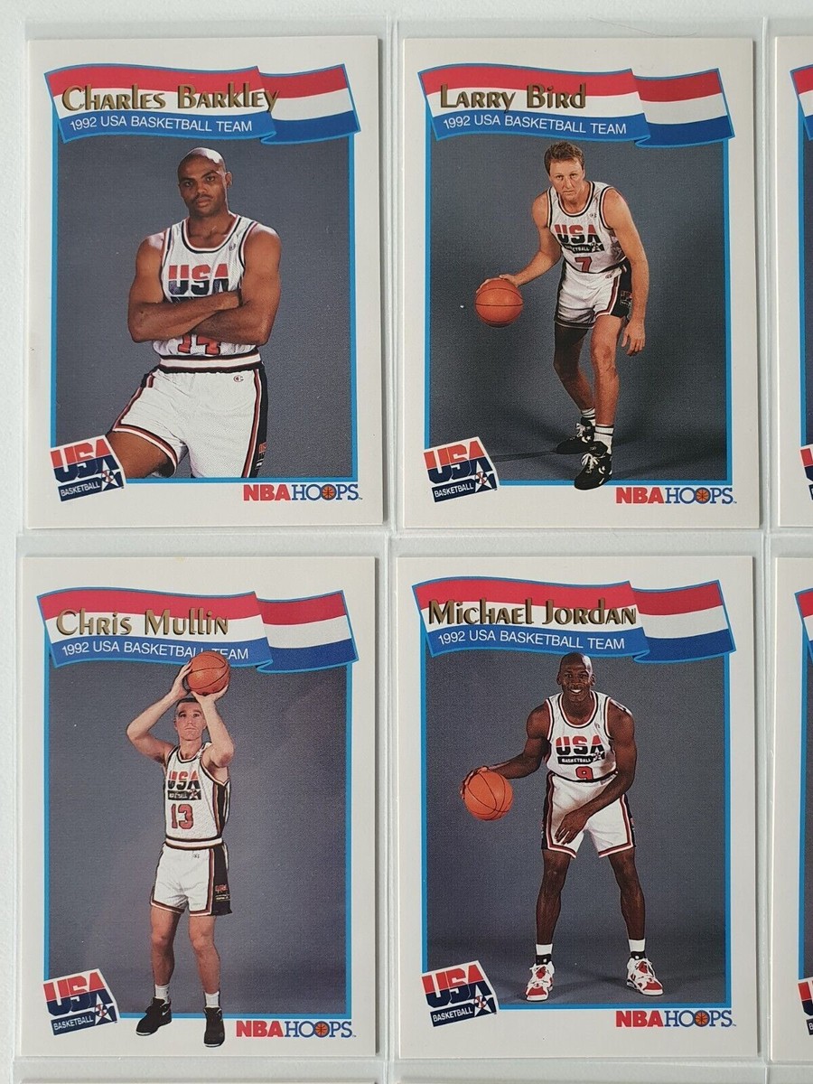 1991 McDonald's NBA Hoops Dream Team USA Basketball - COMPLETE SET