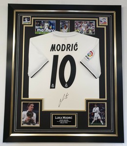 Rare Luka Modric Signed Real Madrid Shirt Autographed Jersey AFTAL