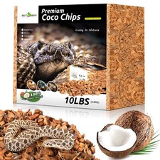 72 Quart Reptiles Coconut Chip Substrate Coco Husk Reptiles Bedding for Ball ...