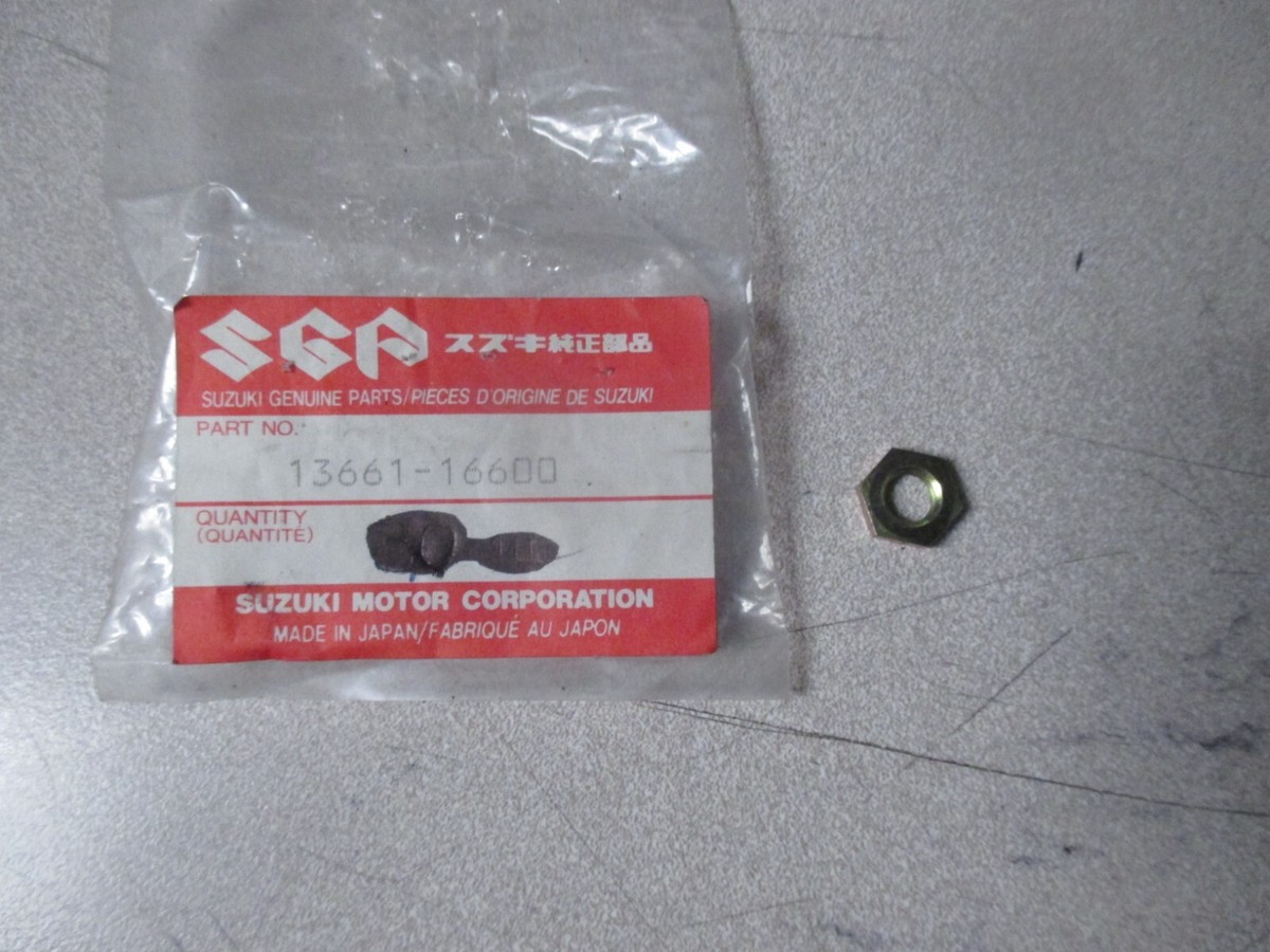 オーダー専用ページ NOS Suzuki OEM Cable Adjuster Lock Nut 75-06 RM125 83-90 DR100