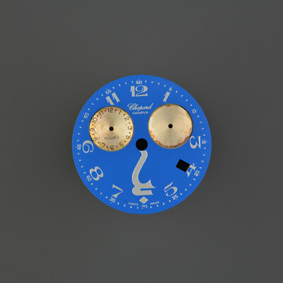 Chopard Geneve Mille Miglia Chronograph Date Quartz 8271 Blue Blau