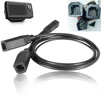 720101-1 9 M SIDB Y 9-Pin Side Imaging Dual Beam Splitter Cable For Humminbird