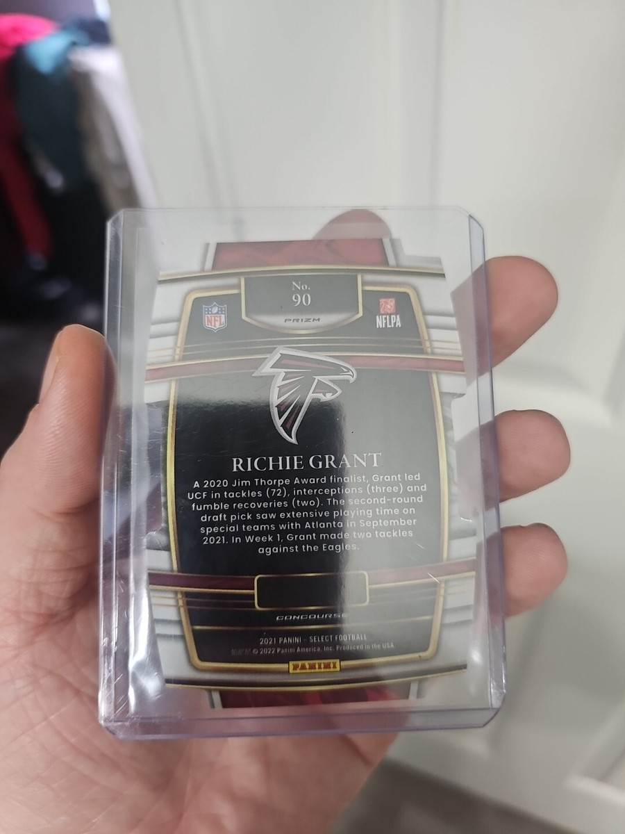 2021 Panini Select - Concourse Zebra Prizm Die-Cut #90 Richie
