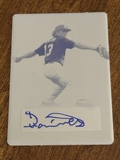 DILLON HAINES 2020 Leaf Perfect Game YELLOW PLATE AUTOGRAPH #1/1 DALLAS BAPTIST