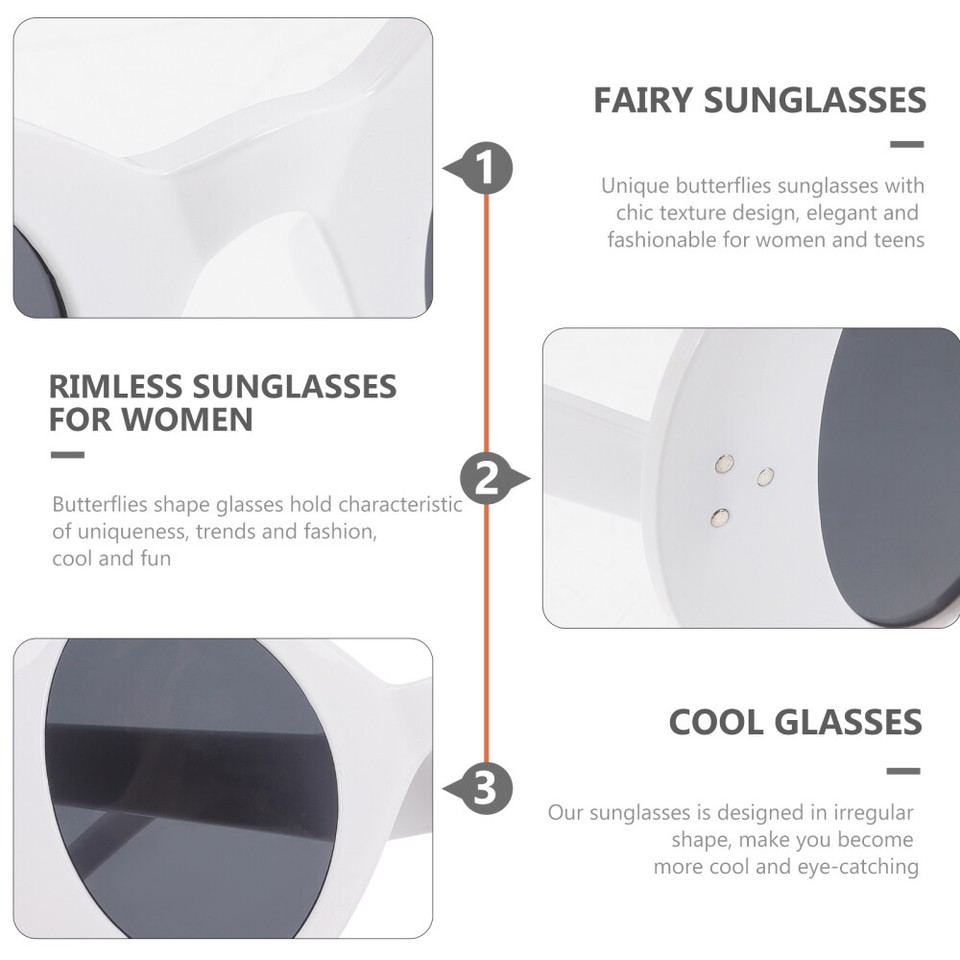 4 Pack Outfits for Kids Sunglasses Party Costume Accessory Eyeglasses