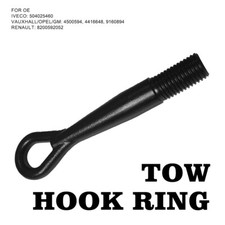 Car Tow Hook Towing Eye Ring Loop For Renault Master Vauxhall Movano Iveco Daily