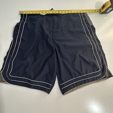 JOE BOXER Men  s Swimwear Shorts Trunks Navy Size XL