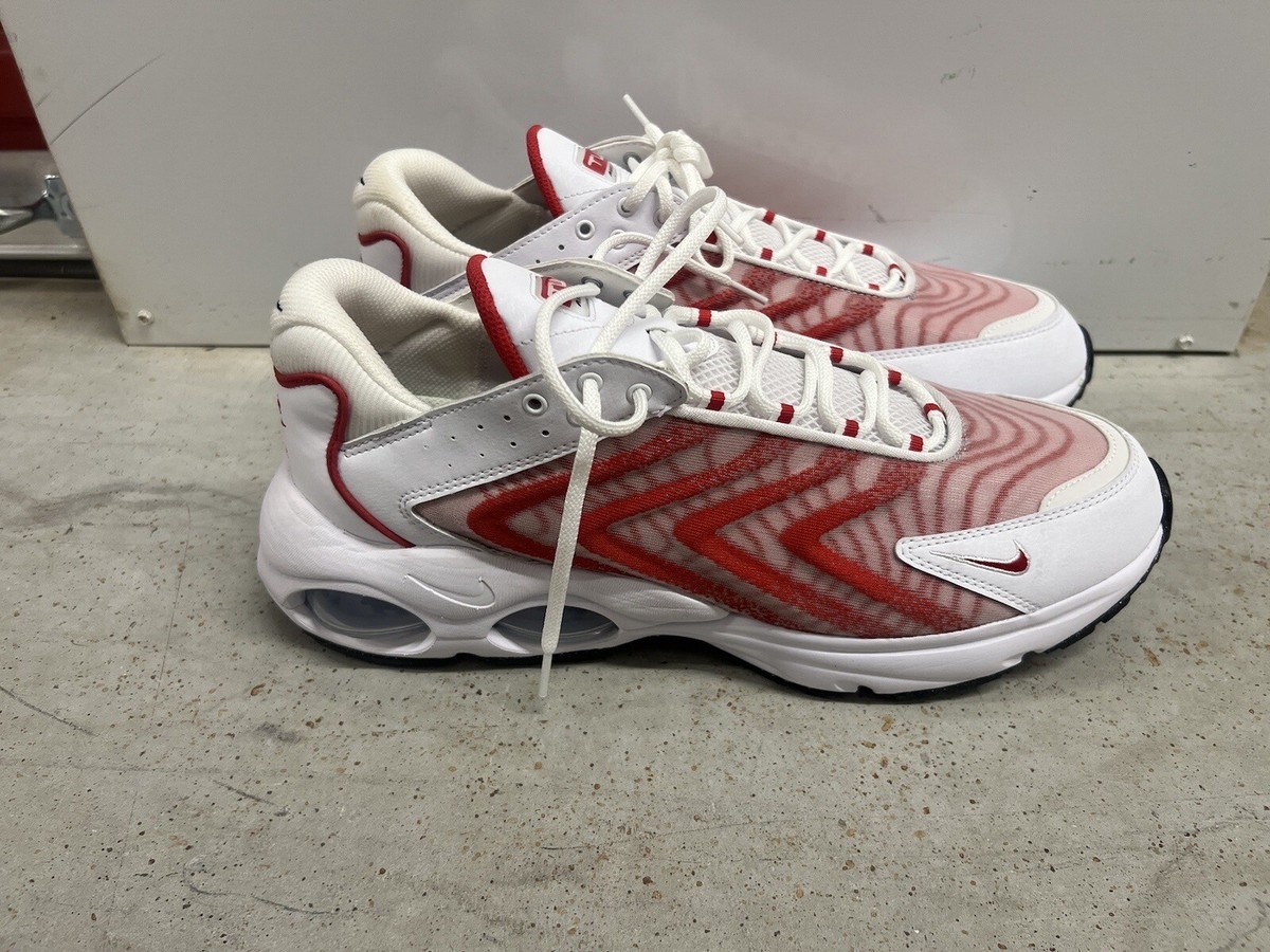 Nike Air Max TW White/University Red DQ3984-104 Men's Size 14 | eBay