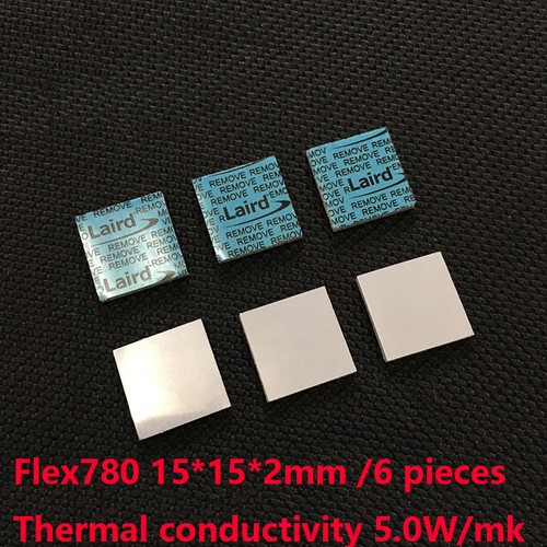 Laird Flex780 Soft Silicon Thermal Pad 5W/mk for GPU MOS South North Bridge Chip - 第 1/6 張圖片