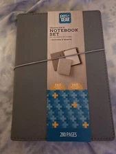 Pen+Gear Travelers Notebook Set Gray